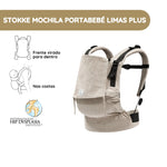 Stokke Mochila Portabebé Limas Flex - Floral Beige
