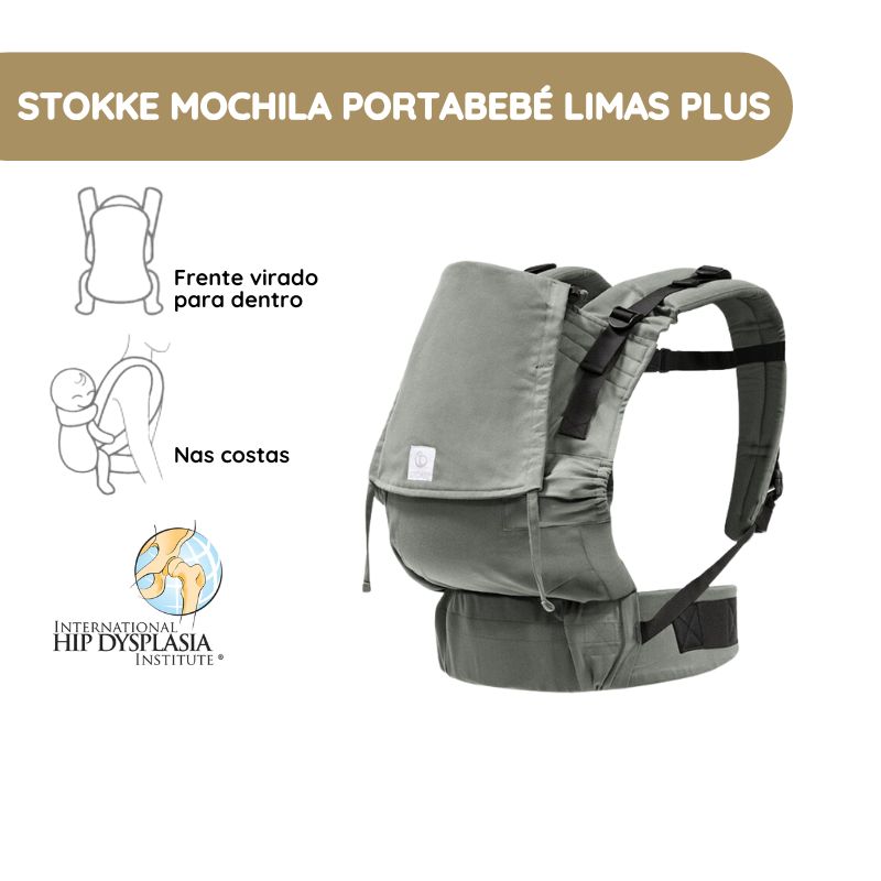 Stokke Mochila Portabebé Limas Flex - Glacier Green