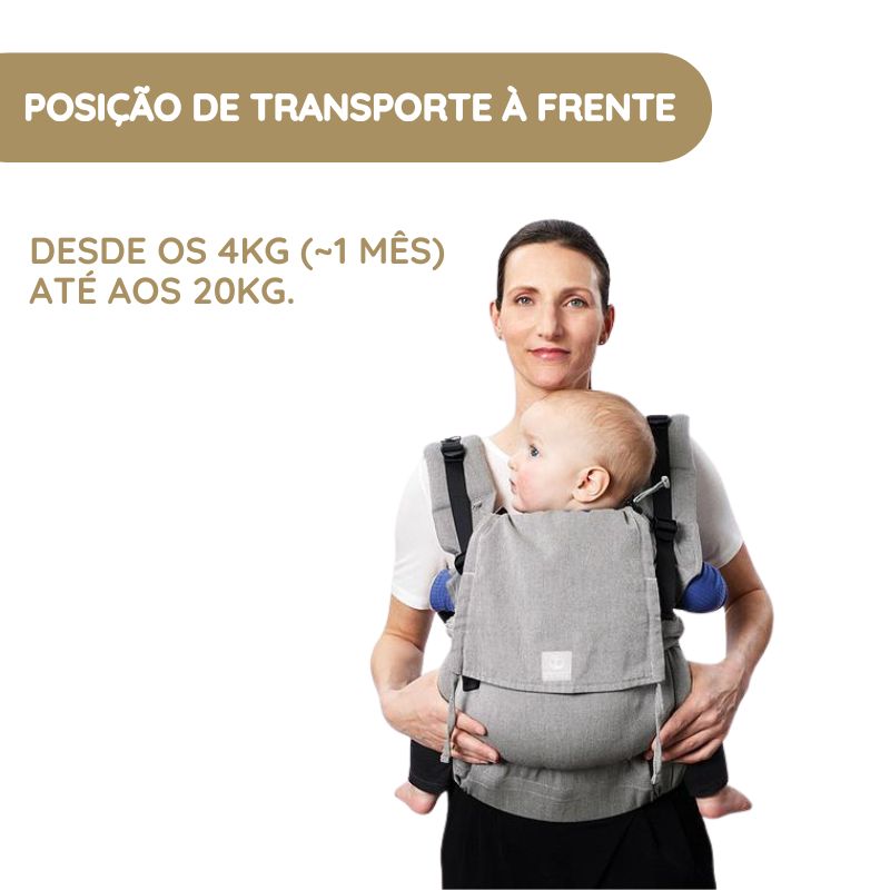 Stokke Mochila Portabebé Limas Flex - Leopard Lilac