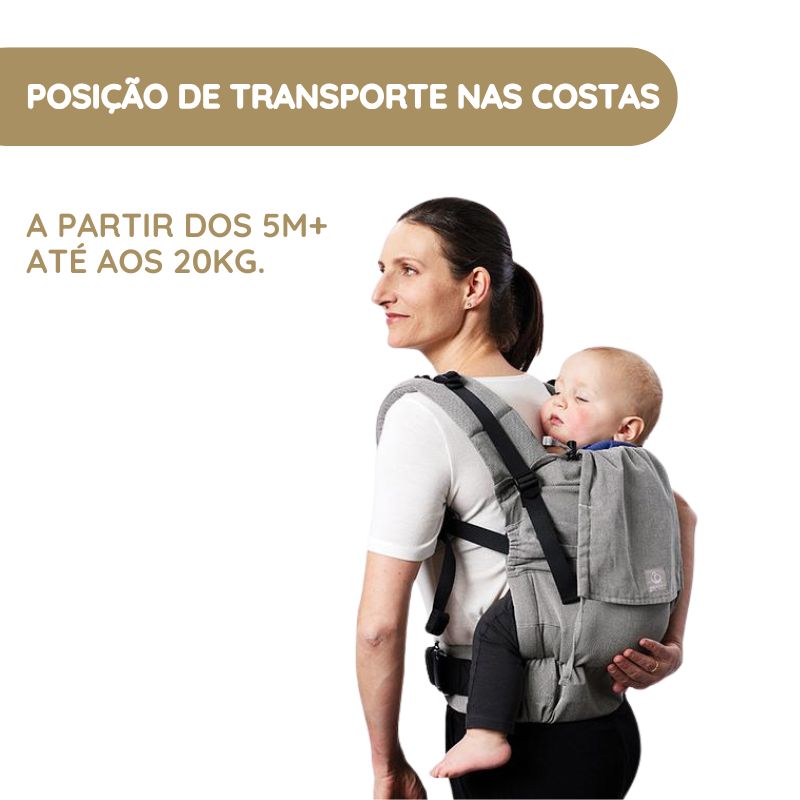 Stokke Mochila Portabebé Limas Flex - Leopard Lilac