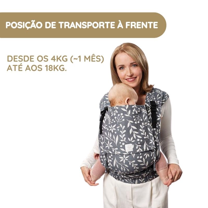 Stokke Mochila Portabebé Limas Plus - Leopard Lilac