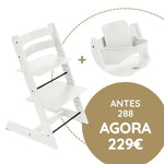 Stokke Tripp Trapp + Oferta Baby Set - Branco