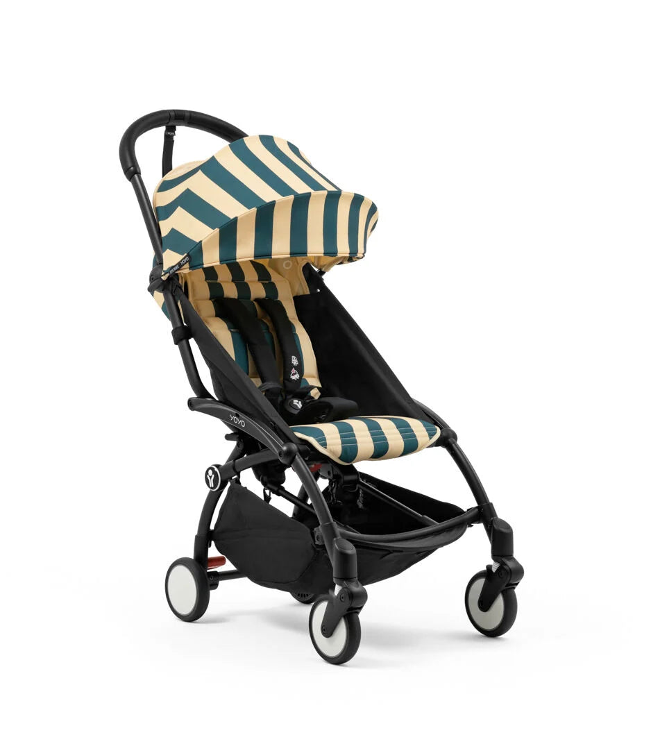 Stokke YOYO 3 Carrinho de Bebé - Black + Color Pack Monaco