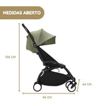 Stokke YOYO 3 Carrinho de Bebé - Black + Color Pack - Black