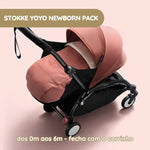 Stokke YOYO 3 Carrinho de Bebé - Black + Color Pack - Taupe