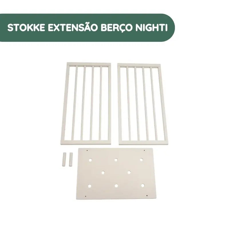 Stokke Extensão Berço Nighti - Vanilla White