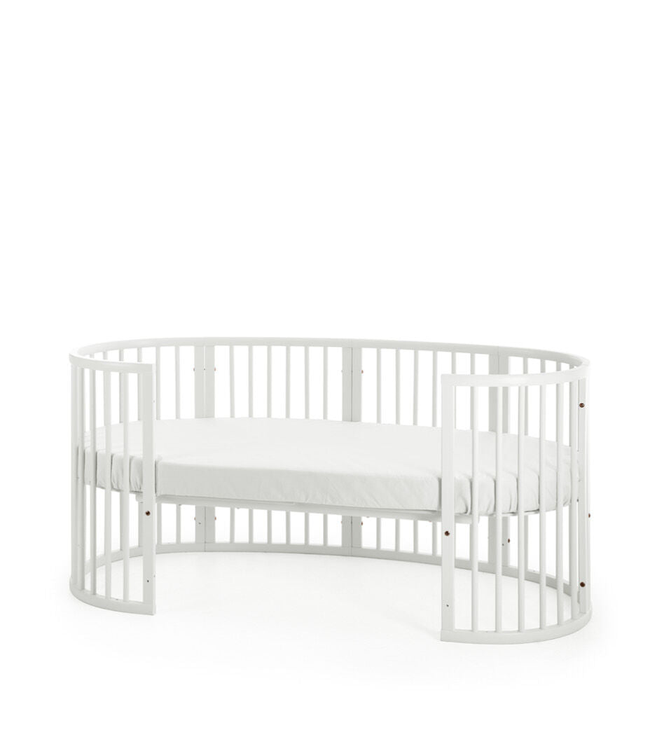Stokke Sleepi Berço + Colchão + Lençol - White