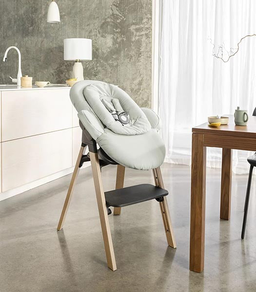 Stokke Steps Espreguiçadeira - Soft Sage / Black Chassis
