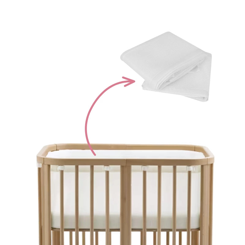 Stokke Liner em Mesh Berço Nighti - White