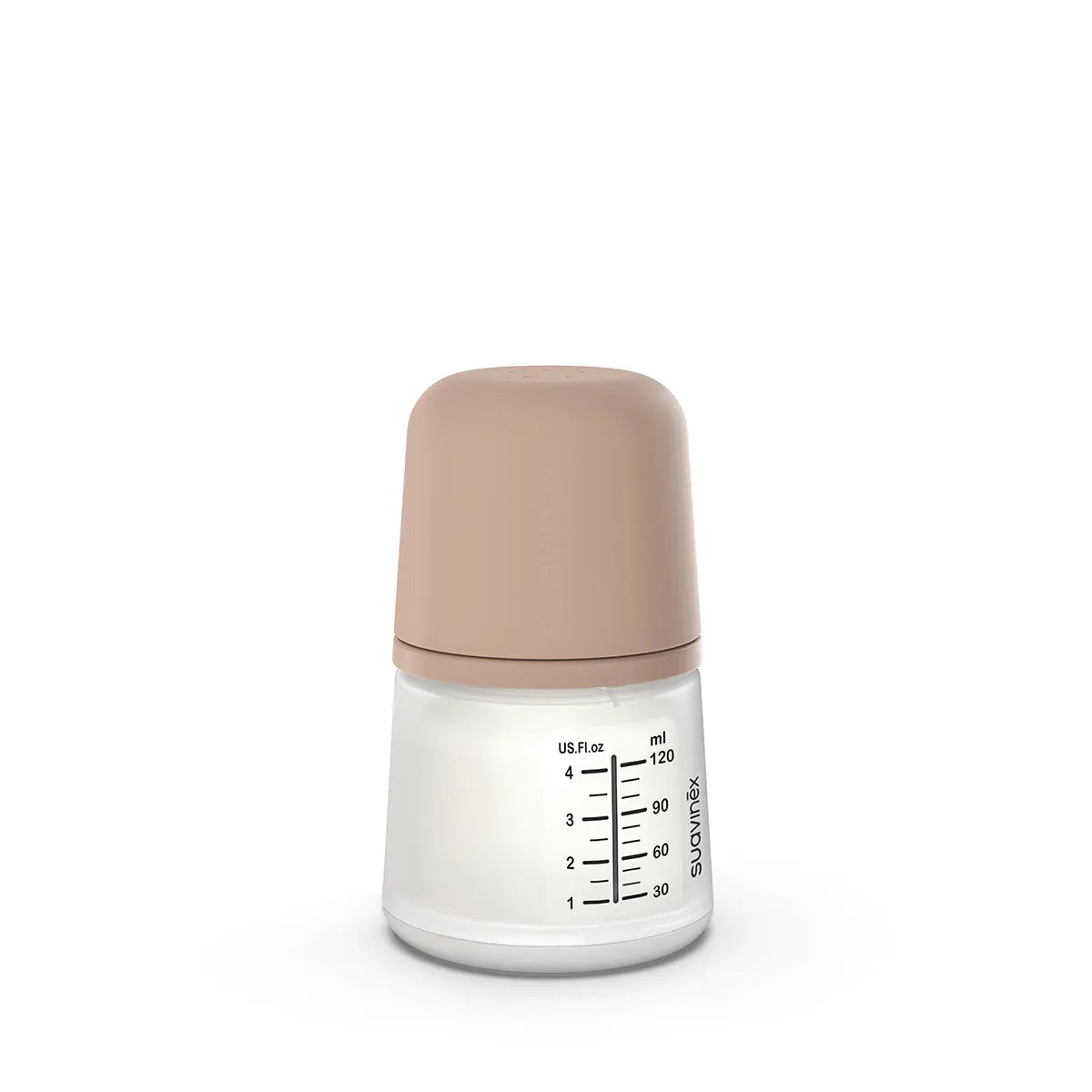 Suavinex Zero.Zero Anti-Colic Bottle 120 ml - Adaptive Flow - Medium Tone
