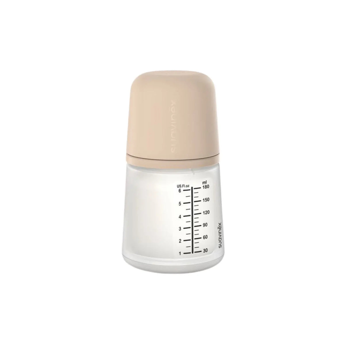 Suavinex Zero.Zero Anti-Colic Bottle 180 ml - Slow Flow - Light Tone
