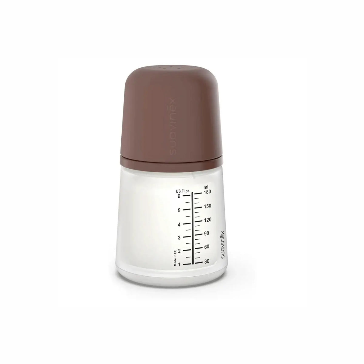 Suavinex Zero.Zero Anti-Colic Bottle 180 ml - Slow Flow - Dark Tone