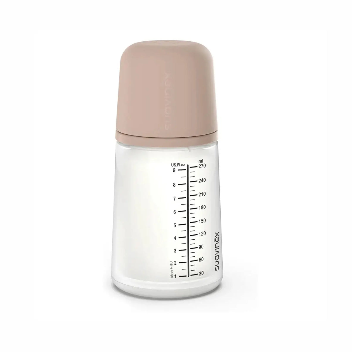 Suavinex Biberão Anticólicas Zero.Zero 270 ml - Fluxo Médio - Tom Médio