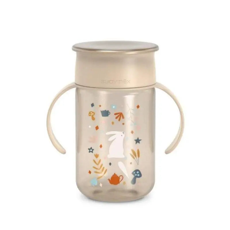 Suavinex Copo de Aprendizagem 360 Wonderland 340 ml +12 Meses - Bege