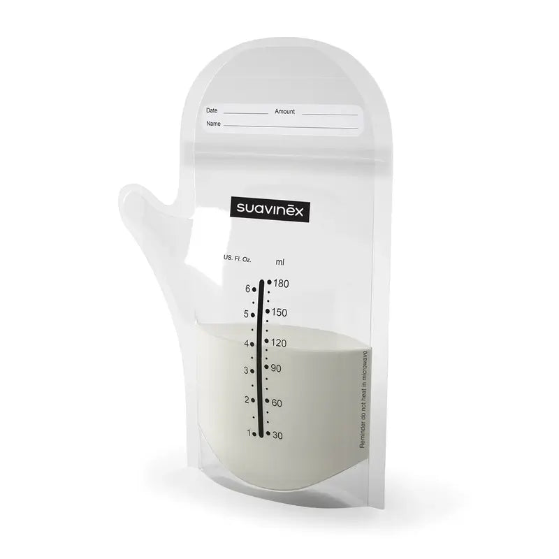 Suavinex Sacos de Armazenamento de Leite Materno 180 ml - 25 Unidades