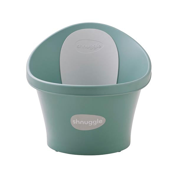 Shnuggle Banheira - Eucalipto c/ encosto Branco