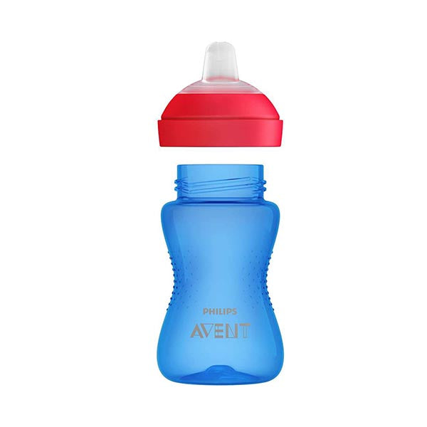 Philips Avent Copo de Aprendizagem Bico Macio - 300 ml. - Azul/Vermelho