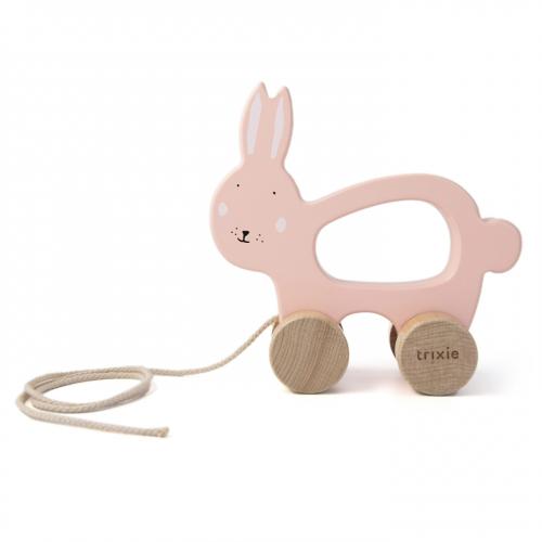 Trixie Brinquedo de Puxar em Madeira - Mrs. Rabbit