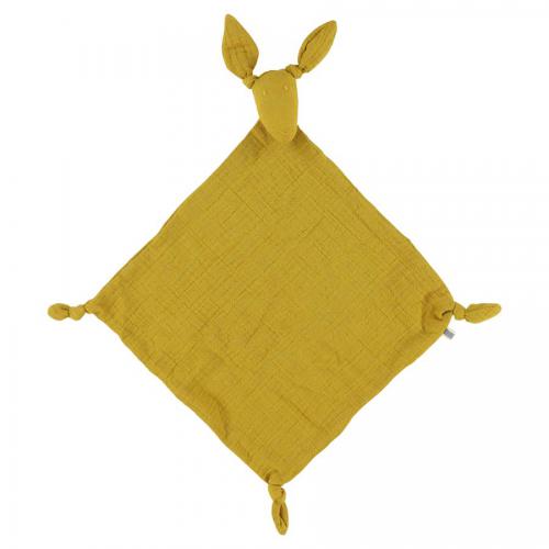 Trixie Kangaroo Doudou Musselina - Bliss Mustard