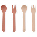 Trixie Colher e Garfo PLA 2-pack - Rose