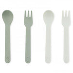 Trixie Colher e Garfo PLA 2-pack - Olive