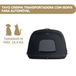 Tavo Crispin M Transportadora com Isofix para Automóvel - Onyx