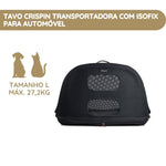 Tavo Crispin L Transportadora com Isofix para Automóvel - Onyx