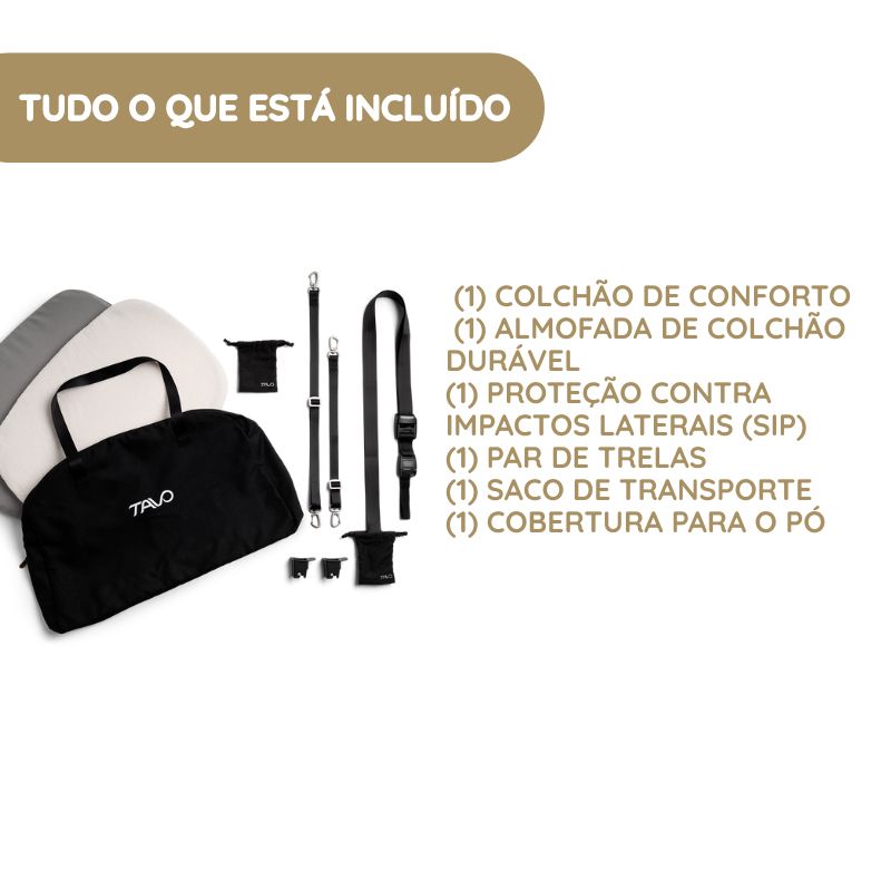 Tavo Crispin M Transportadora com Isofix para Automóvel - Onyx