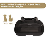 Tavo Dupree II Transportadora para Animais de Estimação com Isofix para Automóvel e Avião - Onyx