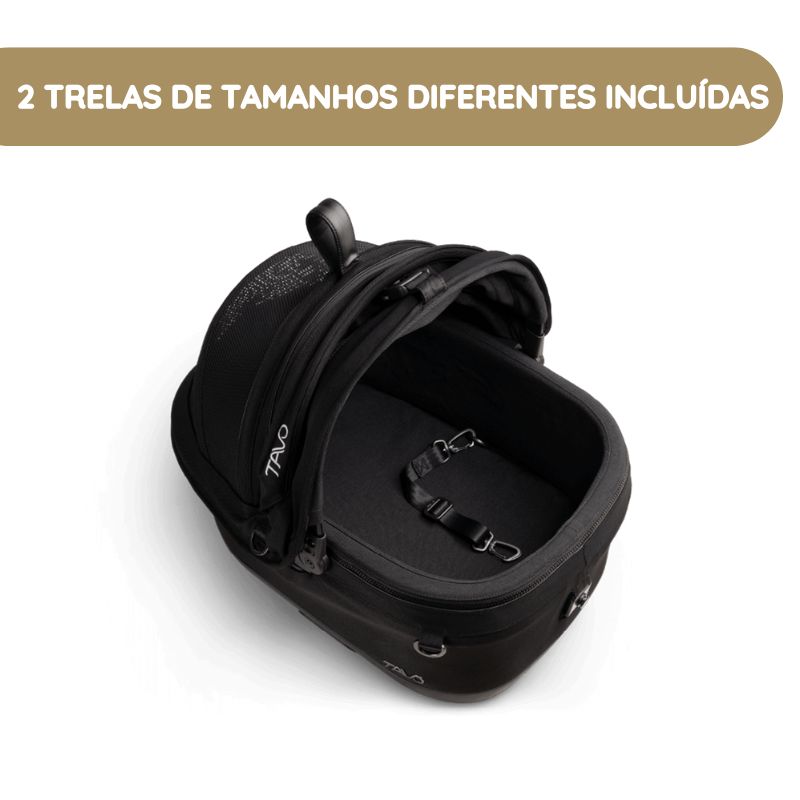 Tavo Maeve ISO5X Transportadora para Animais de Estimação com Isofix para Automóvel e Passeio - Merle