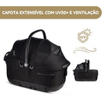 Tavo Maeve ISO6X Transportadora para Animais de Estimação com Isofix para Automóvel e Passeio - Onyx