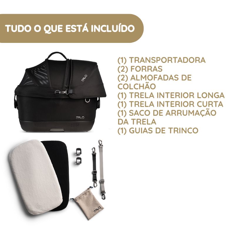 Tavo Maeve ISO6X Transportadora para Animais de Estimação com Isofix para Automóvel e Passeio - Merle