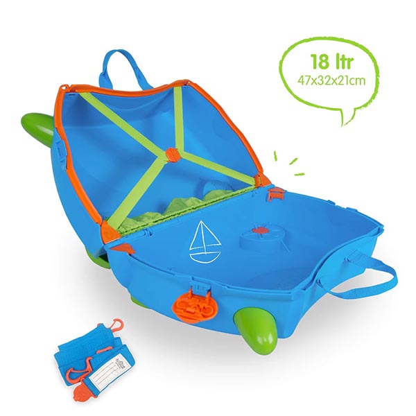 Trunki Mala de Viagem - Terrance Azul