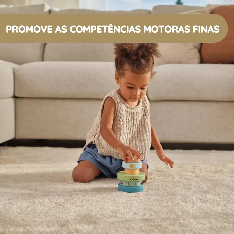 Tiny Love Brinquedo de Empilhar Farmers Funday