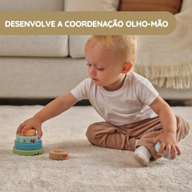 Tiny Love Brinquedo de Empilhar Farmers Funday