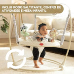 Tiny Love Centro de Atividades 4 em 1 Jump & Play Black & White