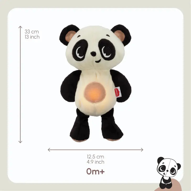 Tiny Love Peluche Panda Snuggly Buddy com Luz e Som