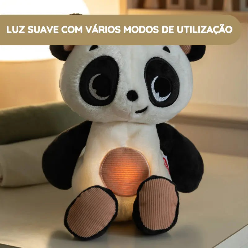 Tiny Love Peluche Panda Snuggly Buddy com Luz e Som