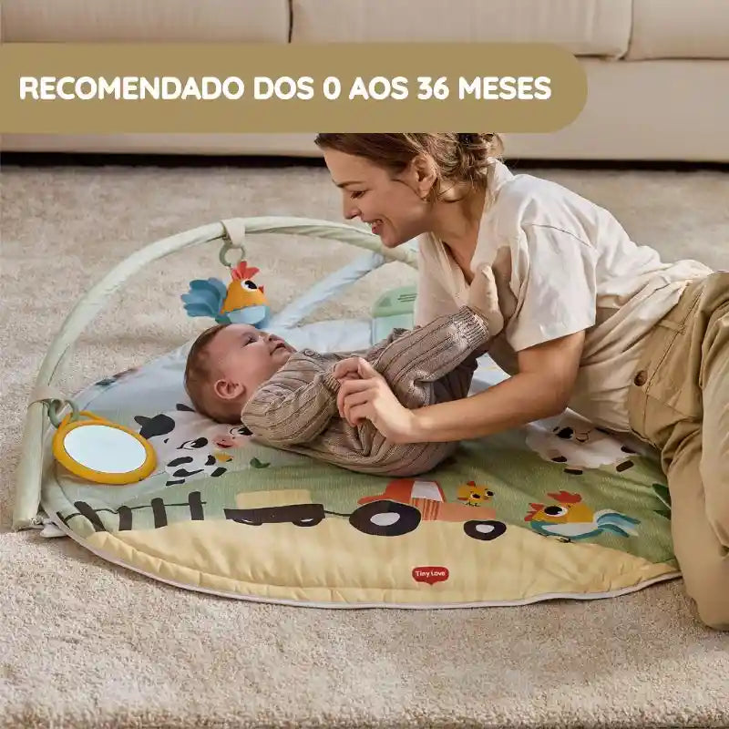 Tiny Love Tapete de Atividades Gymini Farmers Funday