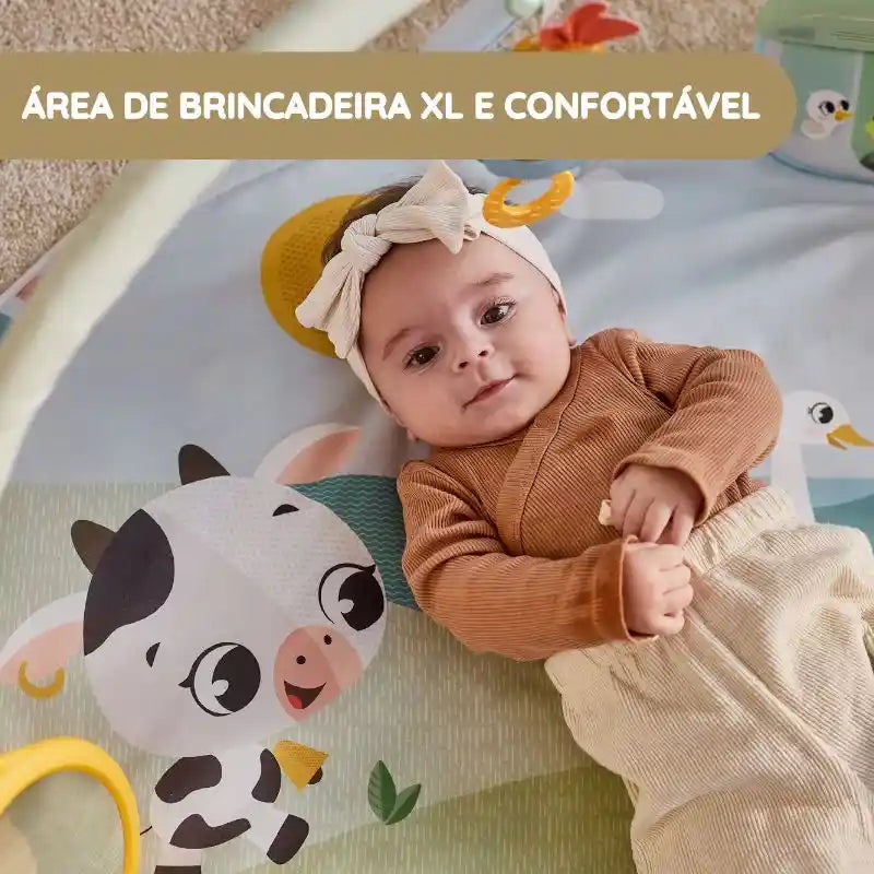 Tiny Love Tapete de Atividades Gymini Farmers Funday