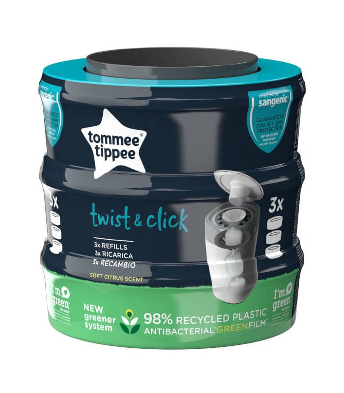 Tommee Tippee Recarga Twist & Click 3x