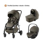 Trio Rio Carrinho de Bebé + Alcofa + Ovinho Baby-Safe Pro da Britax Römer - Lux Urban Olive