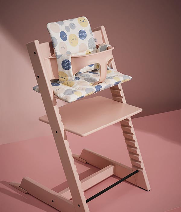 Stokke Tripp Trapp Cadeira Evolutiva (Faia) - Rosa Sereno