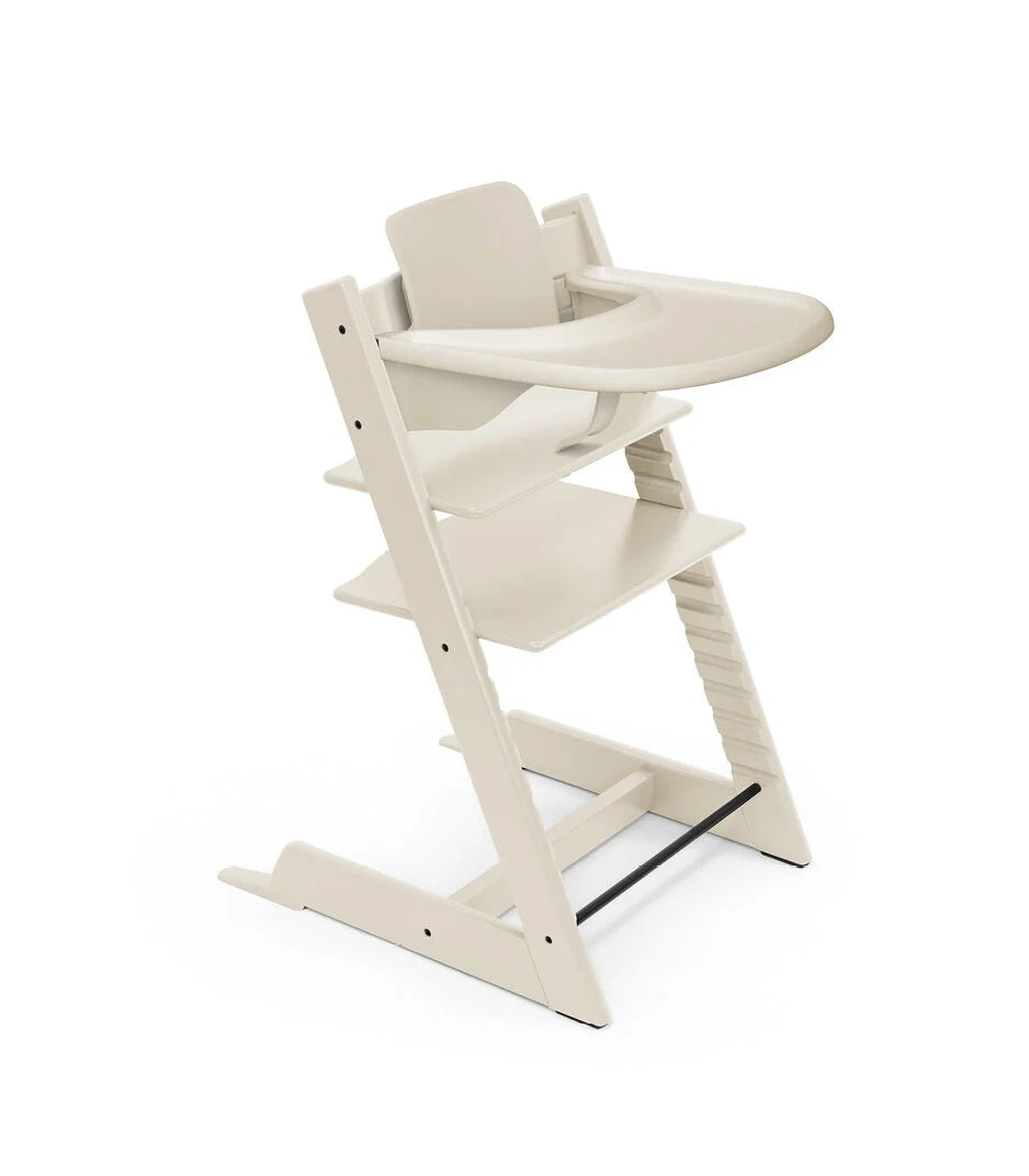 Stokke Tripp Trapp + Oferta Baby Set - Vanilla White