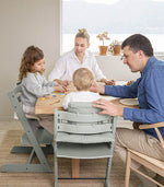 Stokke Tripp Trapp + Oferta Baby Set - Glacier Green