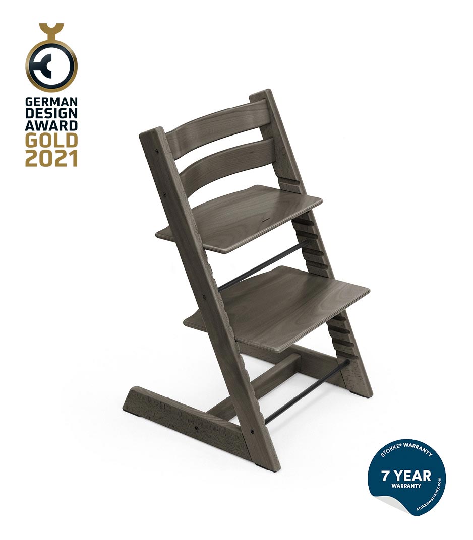 Stokke Tripp Trapp Cadeira Evolutiva (Faia) - Gris Bruma