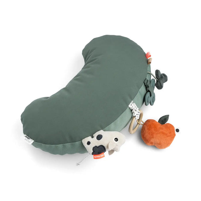 Done by Deer Brinquedo para tummy time Tiny farm Verde