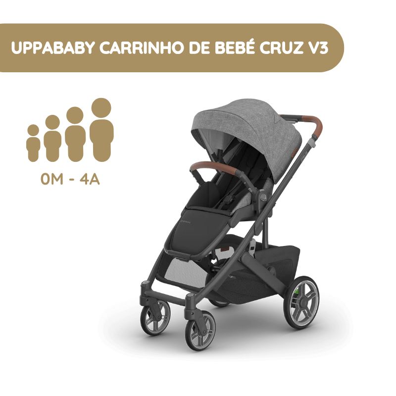 UPPAbaby Carrinho de Bebé Cruz V3 - Greyson