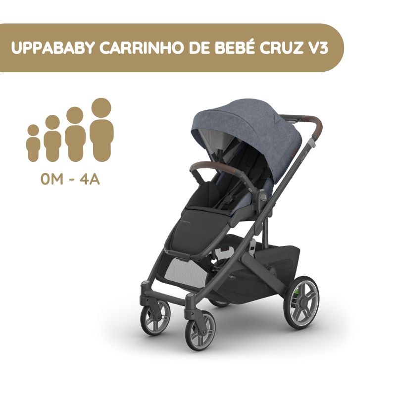 UPPAbaby Carrinho de Bebé Cruz V3 - Julian