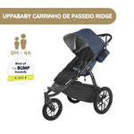 UPPAbaby Carrinho de Bebé Ridge - Reggie